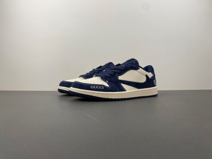 travis scott x jordan aj1 low x G*u*i xs3086-006