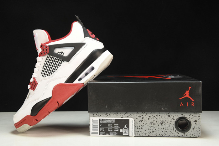 Jordan 4 Retro Fire Red (2020) - DC7770-160