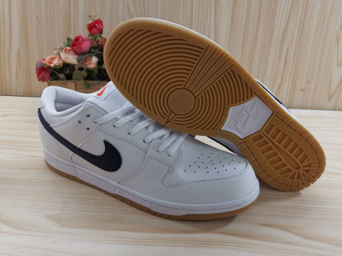 Nike SB Dunk Low Orange Label White Navy CZ2249-100