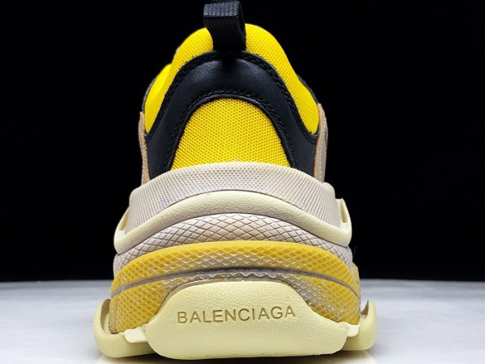 BLEN Triple S Beige Green Yellow 483513 W06E3 7070