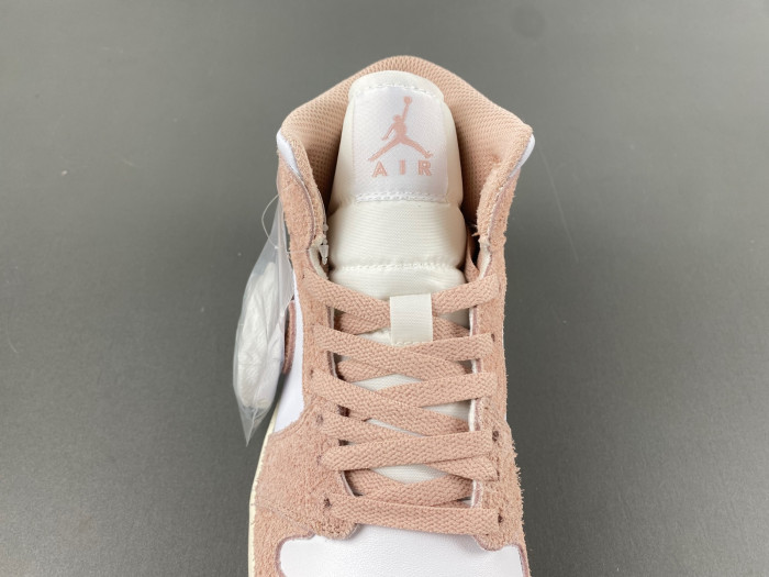 AIR JORDAN 1 MID SE "LEGEND PINK" GS SHOES  FN7432-161