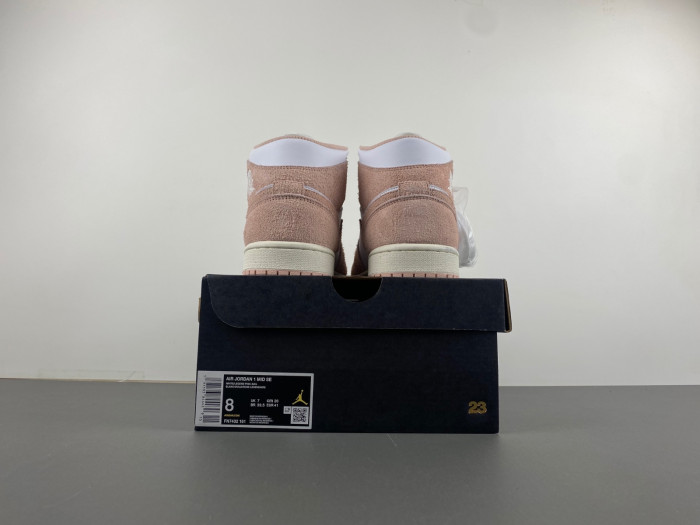 AIR JORDAN 1 MID SE "LEGEND PINK" GS SHOES  FN7432-161