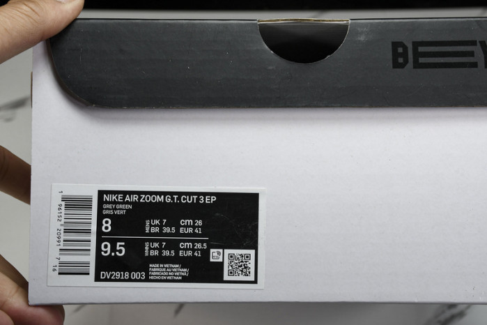 NIKE AIR ZOOM G.T.CUT 3 EP  DV2918 003