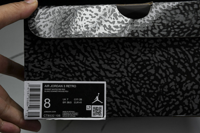 AIR JORDAN 3 RETRO  CT8532 106