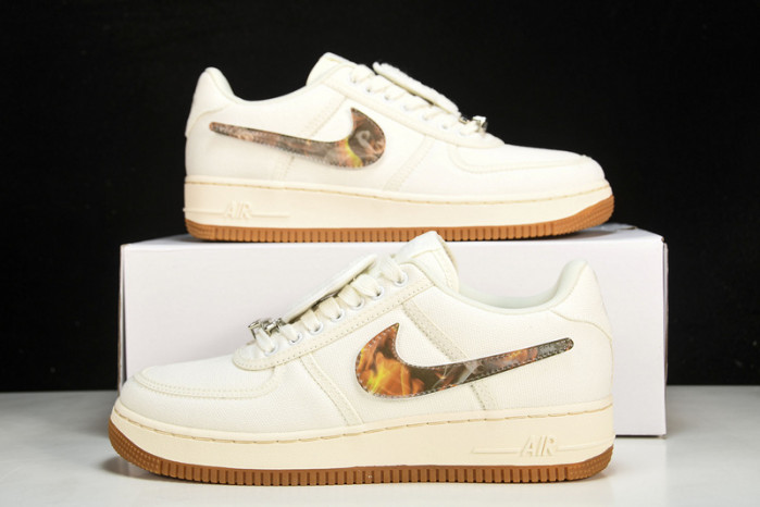 Nike Air Force 1 Low Travis Scott Sail AQ4211-101