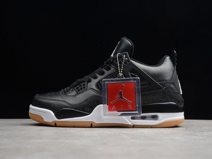 Jordan 4 Retro Laser Black Gum CI1184-001