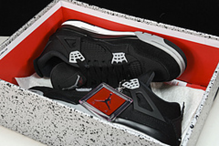 Air Jordan 4 "Black Canvas" DH7138-006