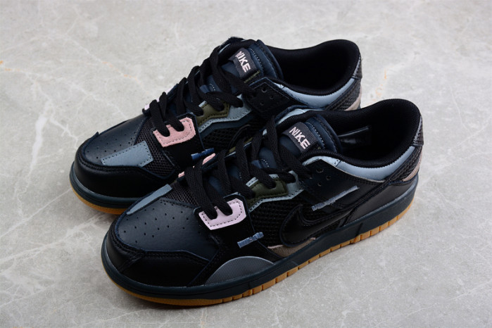 Nike Dunk Low Scrap Black Gum - DB0500-001