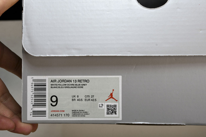 AIR JORDAN 13 RETRO “Blue Grey” 414571 170