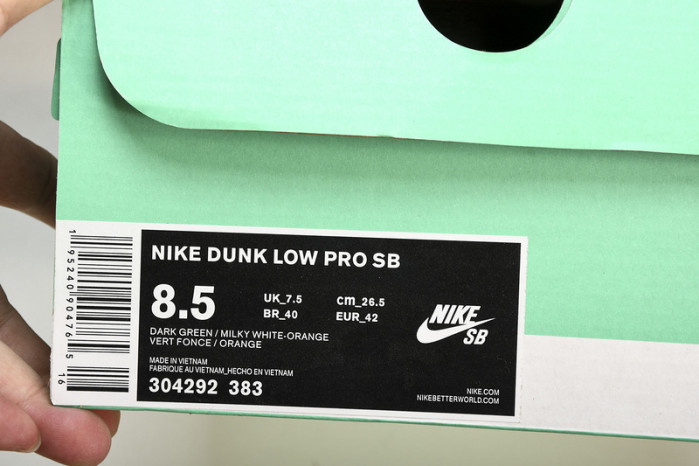 NK Dunk SB Low Pro“Legion Pine” 304292-383
