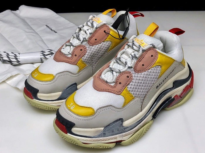 BLEN Triple S Cream Yellow Red 2019 (W) 524038W09O59035