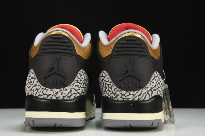 Air Jordan 3 Black Gold WMNS CK9246-067