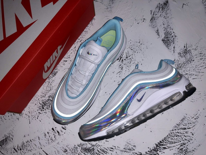 NIKE AIR MAX 97 WITH IRIDESCENT MUDGUARDS BV6670-101