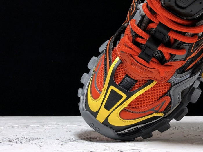 BLEN SNEAKER TESS.S.GOMMA 4.0 ORANGE BLACK 568614W2GN37560