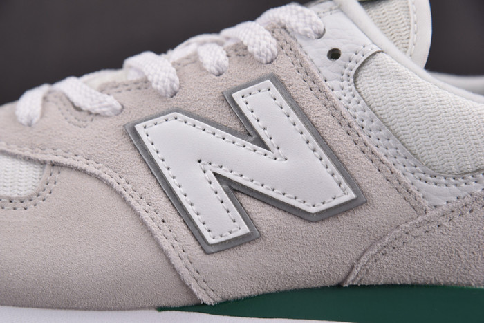 New Balance 574 White Green Gum ML574TD2