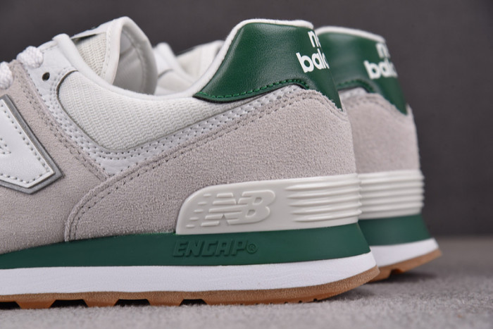 New Balance 574 White Green Gum ML574TD2