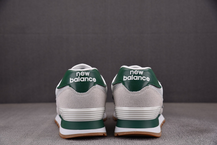 New Balance 574 White Green Gum ML574TD2