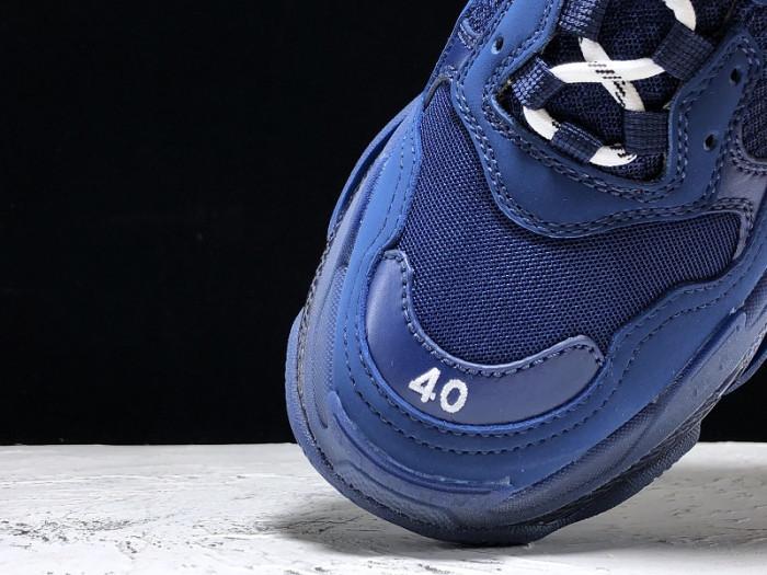 BLEN Triple S Clear Sole Navy 541624W09O14107