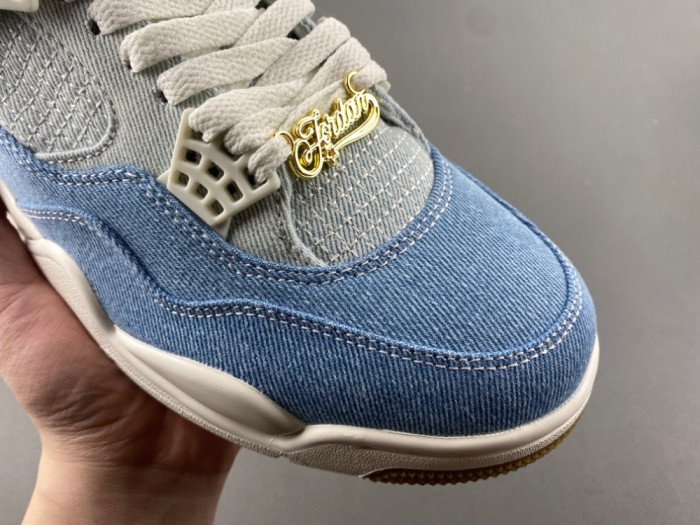 Air Jordan 4 Denim "Worn Blue” IB6716-100