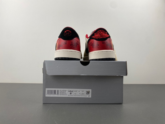Travis Scott x Fragment Design x Air Jordan 1 Low OG SP DM7866-077
