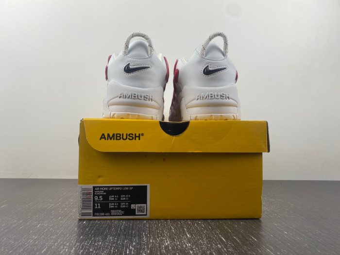 AMBUSH x Nike Air More Uptempo Low   FB1299-401