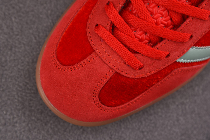 AD Gazelle Indoor Better Scarlet Hazy Green  IG6786