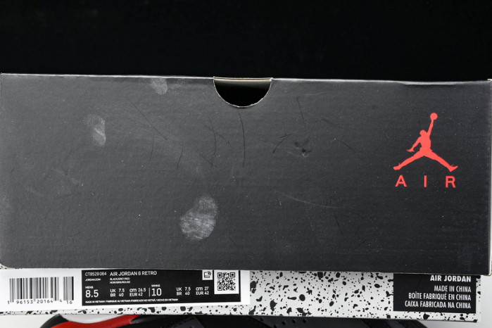 Air Jordan 6 “Fire Red” CT8529-064