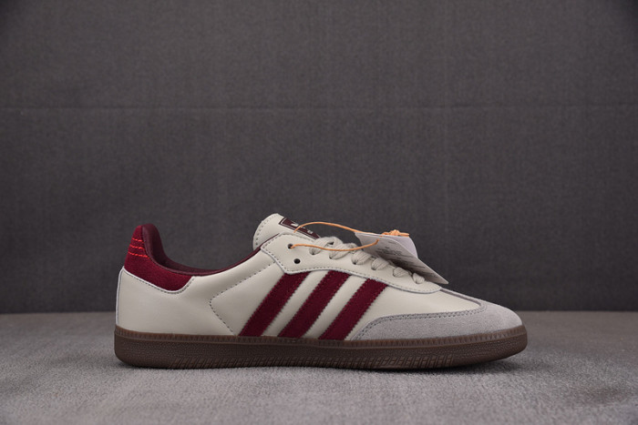 AD Samba OG Putty Grey Maroon  ID1482