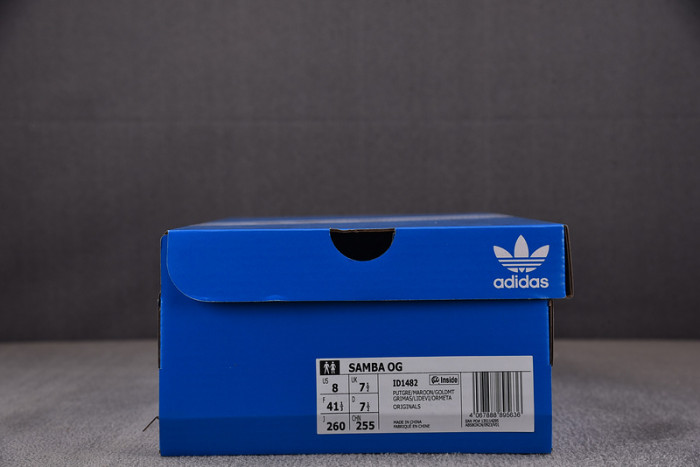 AD Samba OG Putty Grey Maroon  ID1482