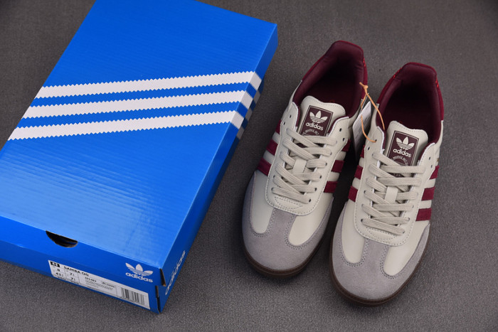 AD Samba OG Putty Grey Maroon  ID1482
