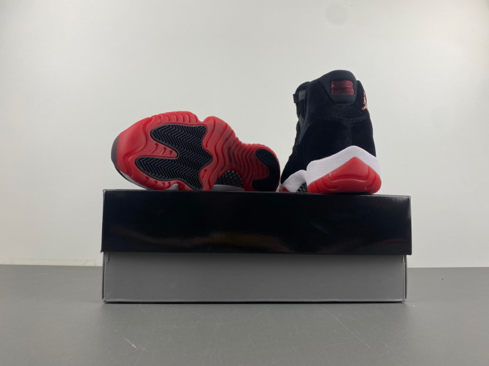 Air Jordan 11 WMNS “Bred Velvet” Rumored to Release Holiday 2024  DB5457-061
