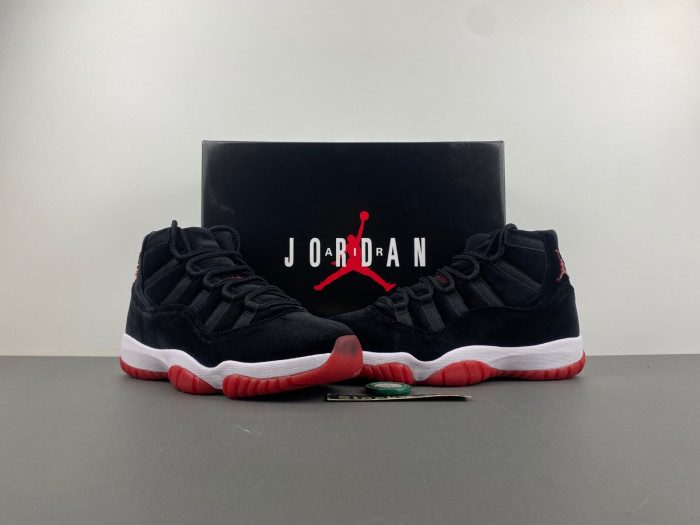 Air Jordan 11 WMNS “Bred Velvet” Rumored to Release Holiday 2024  DB5457-061