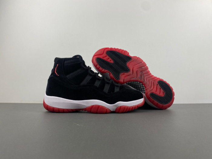 Air Jordan 11 WMNS “Bred Velvet” Rumored to Release Holiday 2024  DB5457-061