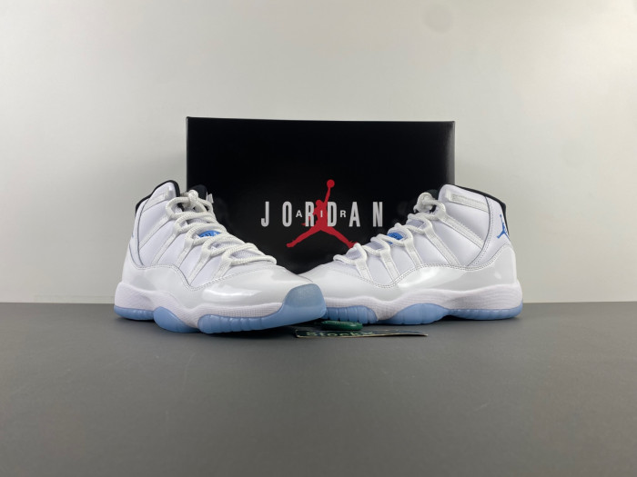 Air Jordan 11 Retro GS ''Columbia / Legend Blue''  378038-104