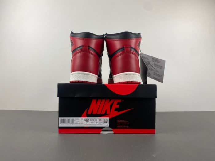 Air Jordan 1 High ’85 “Bred” Color: Black/Varsity Red-White HV6674-067