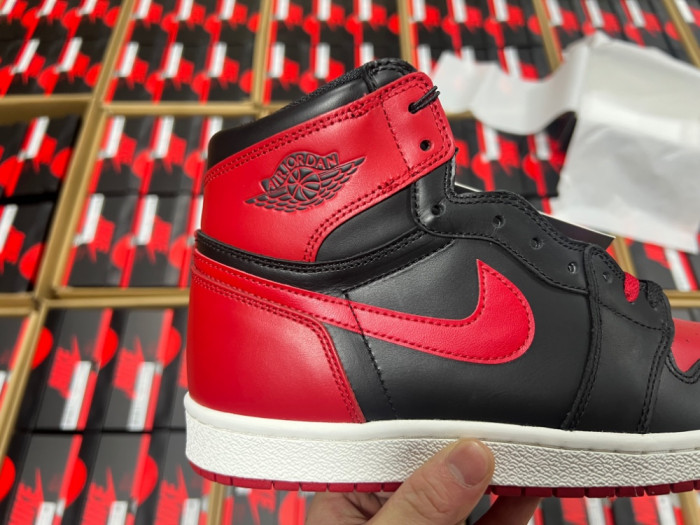 Air Jordan 1 High ’85 “Bred” Color: Black/Varsity Red-White HV6674-067