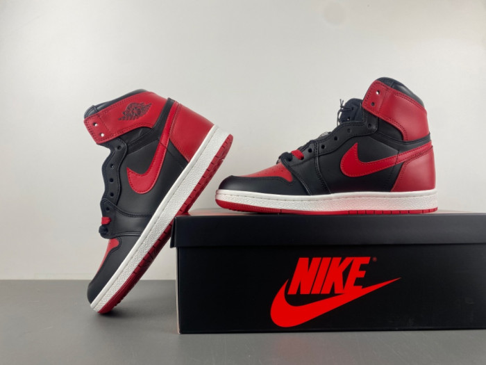 Air Jordan 1 High ’85 “Bred” Color: Black/Varsity Red-White HV6674-067